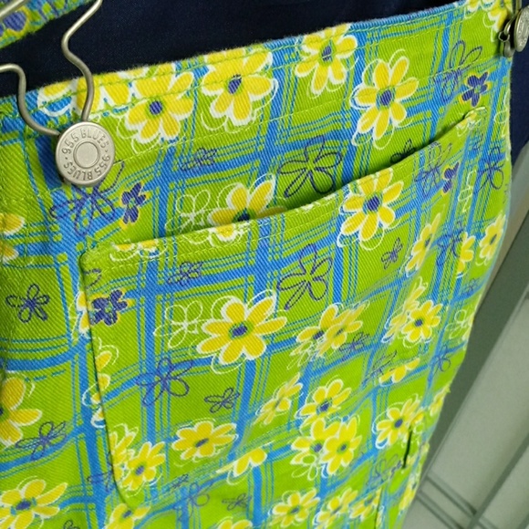 955 Originals  Lemon Lime Floral romper - Picture 8 of 16